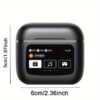 LCD Display Touchscreen Earbuds, Active Noice Cancellation, WaterProof, Clear Voice - Image 4