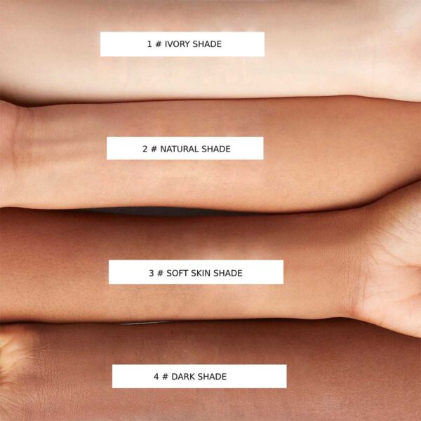 Skin-Like 24H Foundation, Water Proof, Long Lasting 12 Hours, Full Coverage - Image 2